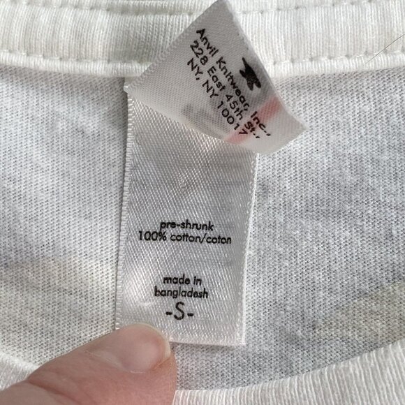 Twilight New Moon Movie Promo T Shirt Small ‘09‎ Edward Cullen Quote on back Y2K - Picture 6 of 12